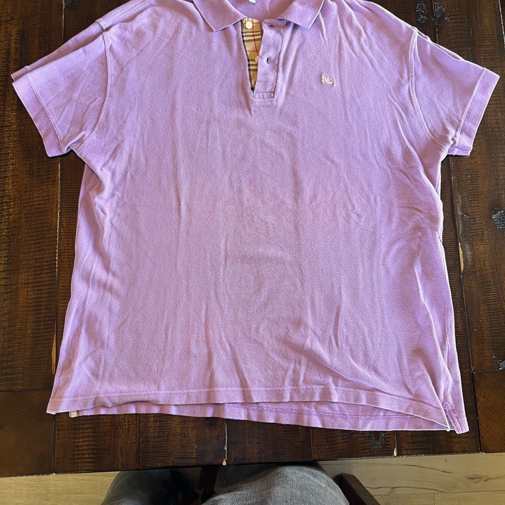 Burberry Lavender Polo Shirt